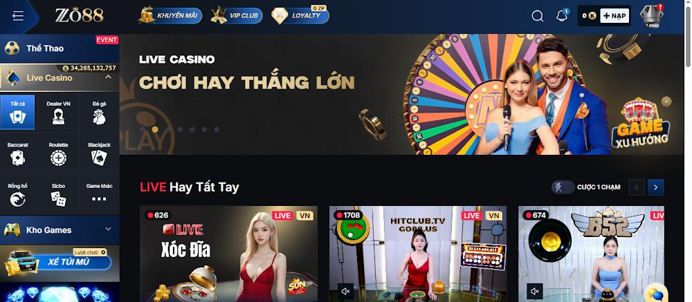 Microgaming Live Casino Zo88